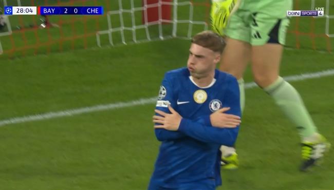 هدف كول بالمر في مرمي بايرن ميونخ بدوري ابطال اوروبا