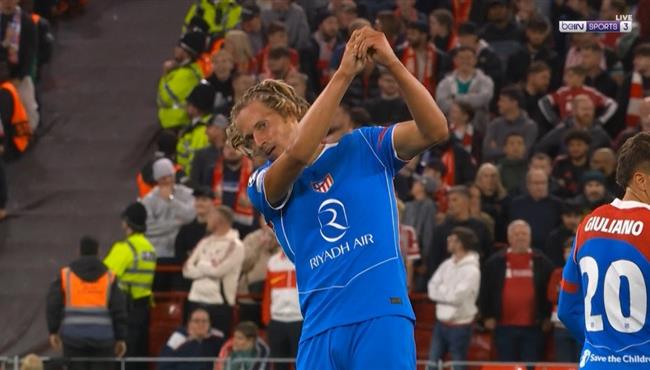 هدف اتلتيكو مدريد الاول في مرمي ليفربول بدوري ابطال اوروبا