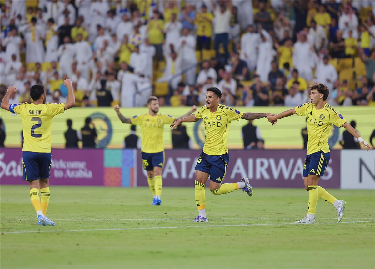نيوز برو : فيديو | النصر يسحق استقلال دوشنبه بخماسية في دوري أبطال آسيا 2