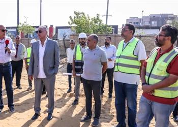 الخطيب يتفقد انطلاق المرحلة الأولى من أعمال مجمع حمام السباحة بفرع الأهلي الجديد