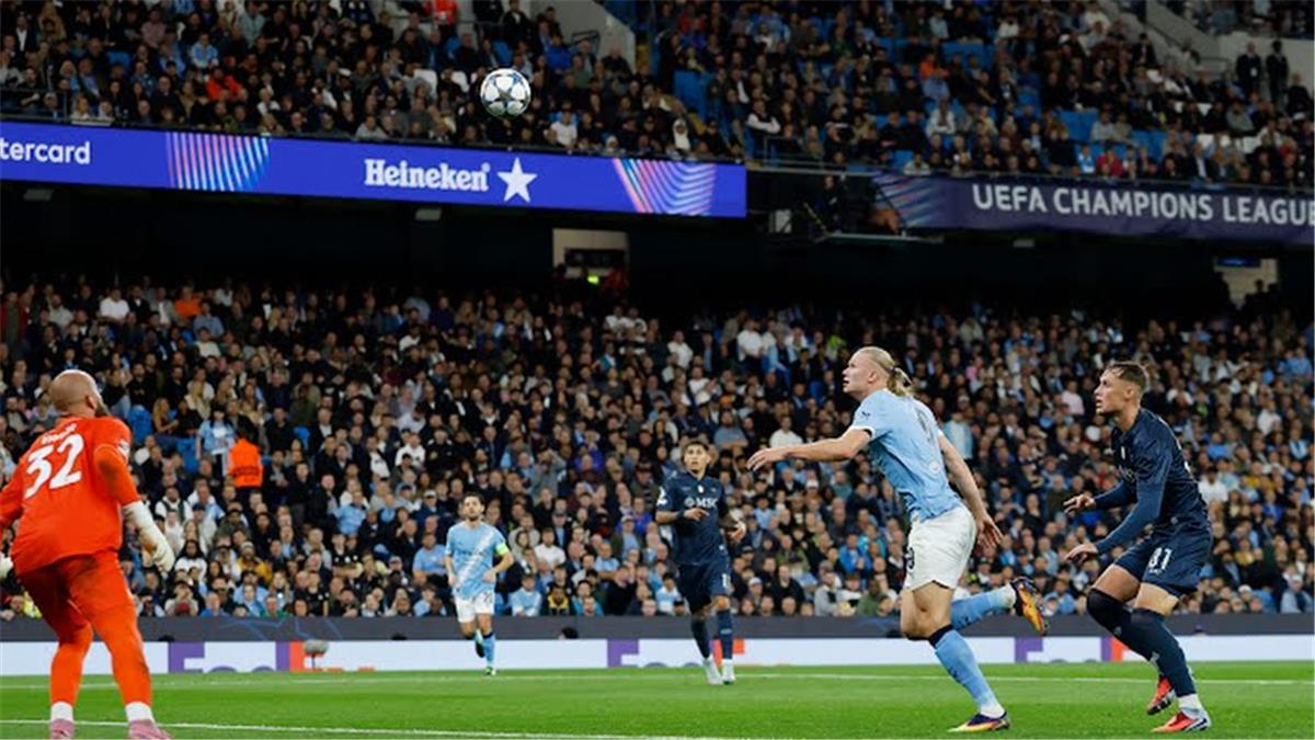 اخبار نيوز : فيديو | هالاند يسجل هدف مانشستر سيتي الأول أمام نابولي