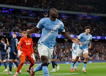 فيديو دوكو يسجل هدف مانشستر سيتي الثاني أمام نابولي