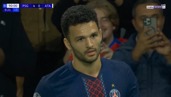 هدف راموس في مرمي اتالانتا بعد خطأ من المدافع