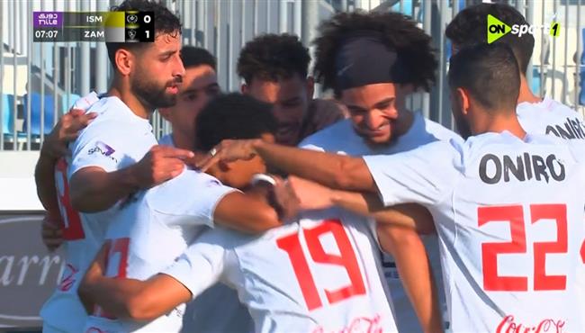اهداف مباراة الزمالك والاسماعيلي في الدوري المصري
