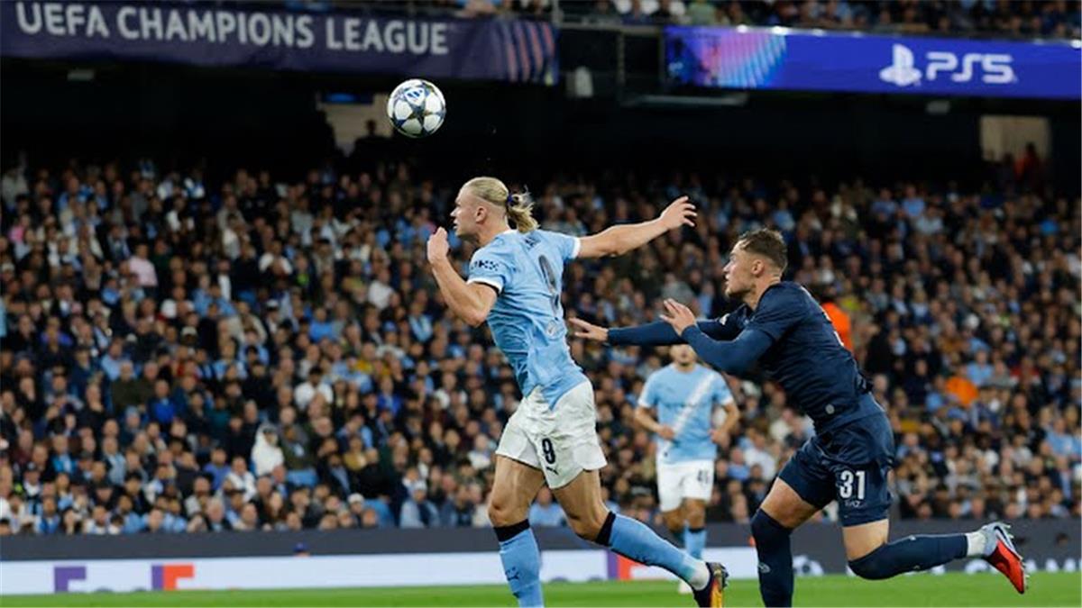 اخبار نيوز : أرقام قياسية لـ هالاند بعد هدفه أمام نابولي في دوري أبطال أوروبا
