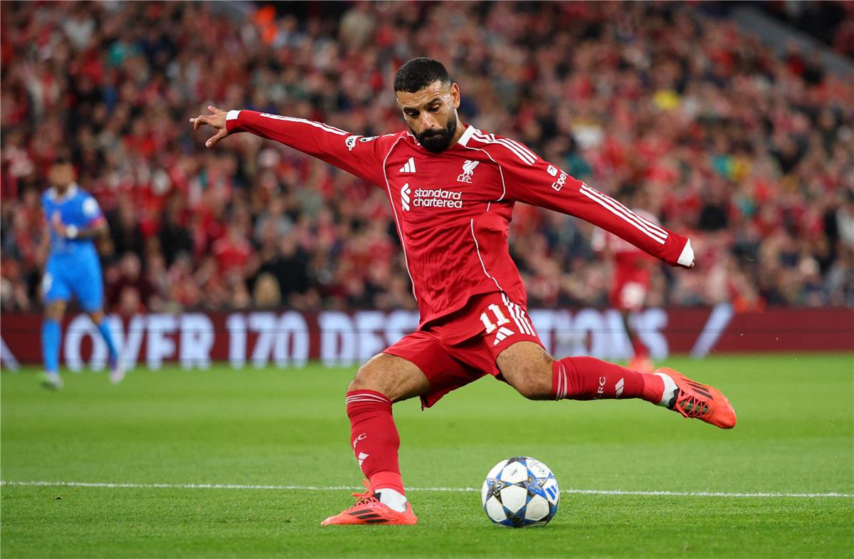 اخبار نيوز : محمد صلاح يستهدف رقمين رائعين في مباراة ليفربول وإيفرتون