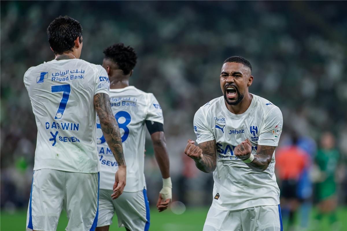اخبار نيوز : ترتيب هدافي الدوري السعودي بعد ثنائية مالكوم في مباراة الهلال والأهلي