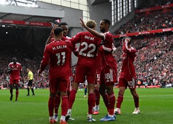 رجل مباراة ليفربول وإيفرتون في الدوري الإنجليزي الممتاز