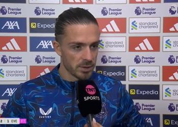 جريليش ما حدث في مباراة إيفرتون وليفربول لم أره في الدوري الإنجليزي