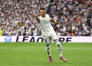 فيديو مبابي يسجل هدف ريال مدريد الثاني أمام إسبانيول