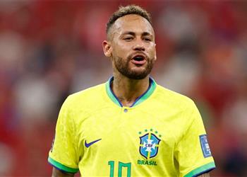 نيمار يتعرض لضربة موجعة قبل مباراتي البرازيل في التوقف القادم