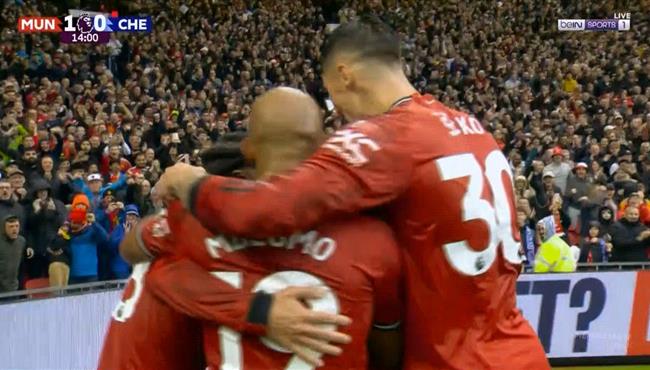 اهداف مباراة مانشستر يونايتد وتشيلسي (21) الدوري الانجليزي