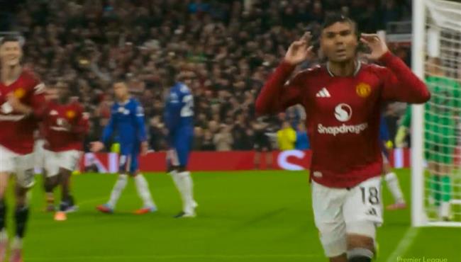 هدف كاسيميرو في مرمي تشيلسي بالدوري الانجليزي