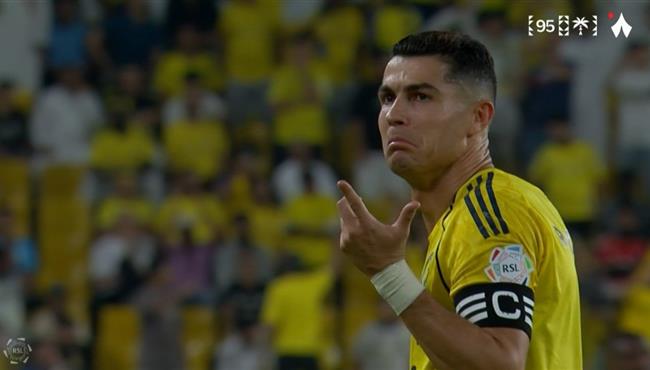 هدف رونالدو الثاني في مرمي الرياض بالدوري السعودي