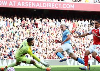 ترتيب هدافي الدوري الإنجليزي بعد هدف هالاند في مباراة مانشستر سيتي وآرسنال