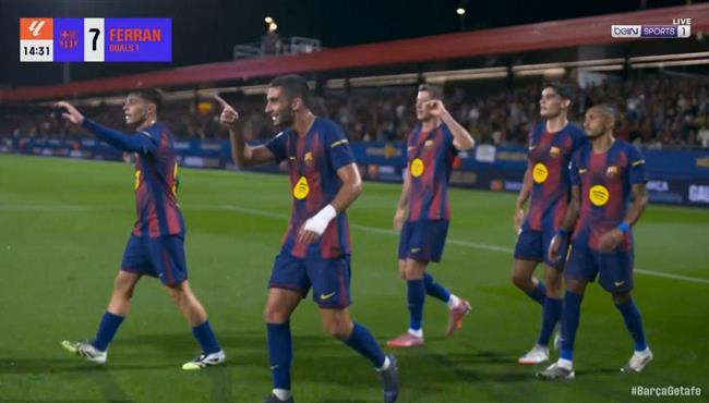 اهداف مباراة برشلونة وخيتافي (30) الدوري الاسباني