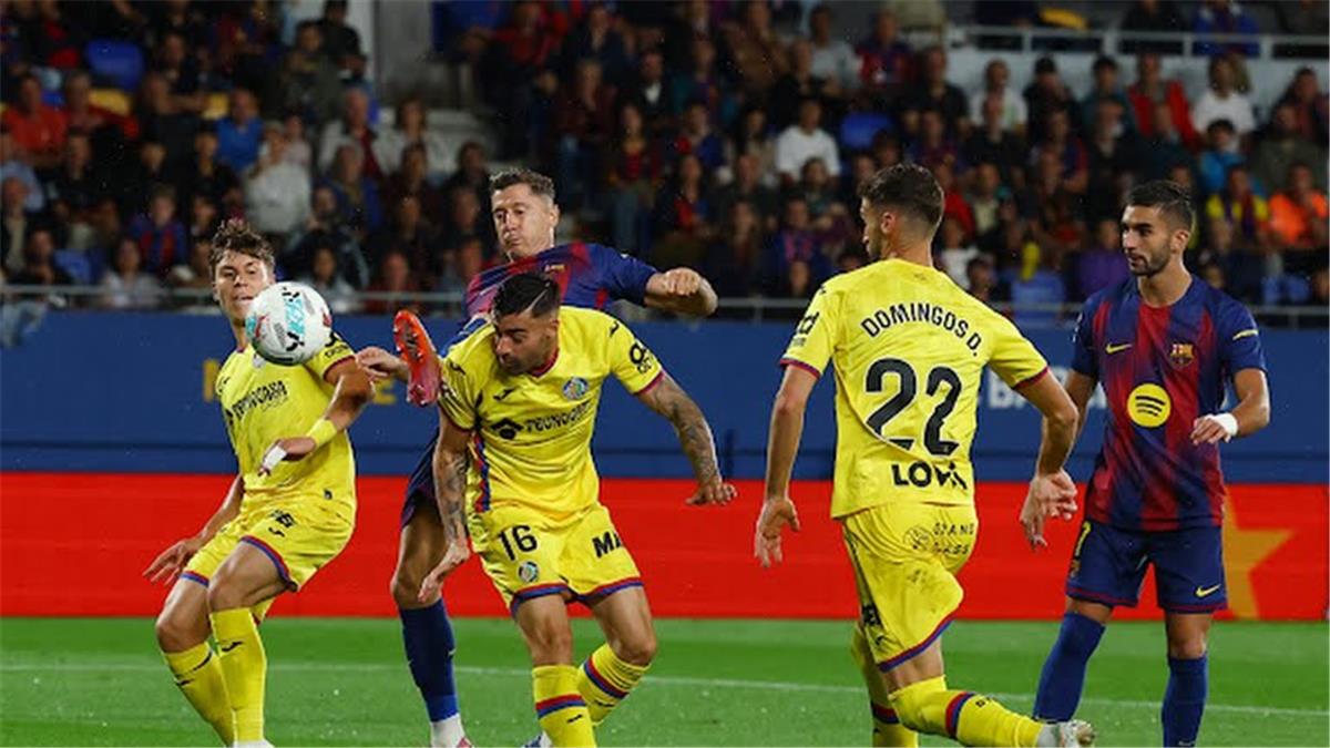 نيوز برو : رجل مباراة برشلونة وخيتافي في الدوري الإسباني