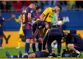 برشلونة ي علن تشخيص إصابة فيرمين لوبيز أمام خيتافي ومدة غيابه