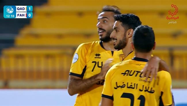 اسيست كهرباء في مباراة القادسية والفحيحيل بالدوري الكويتي