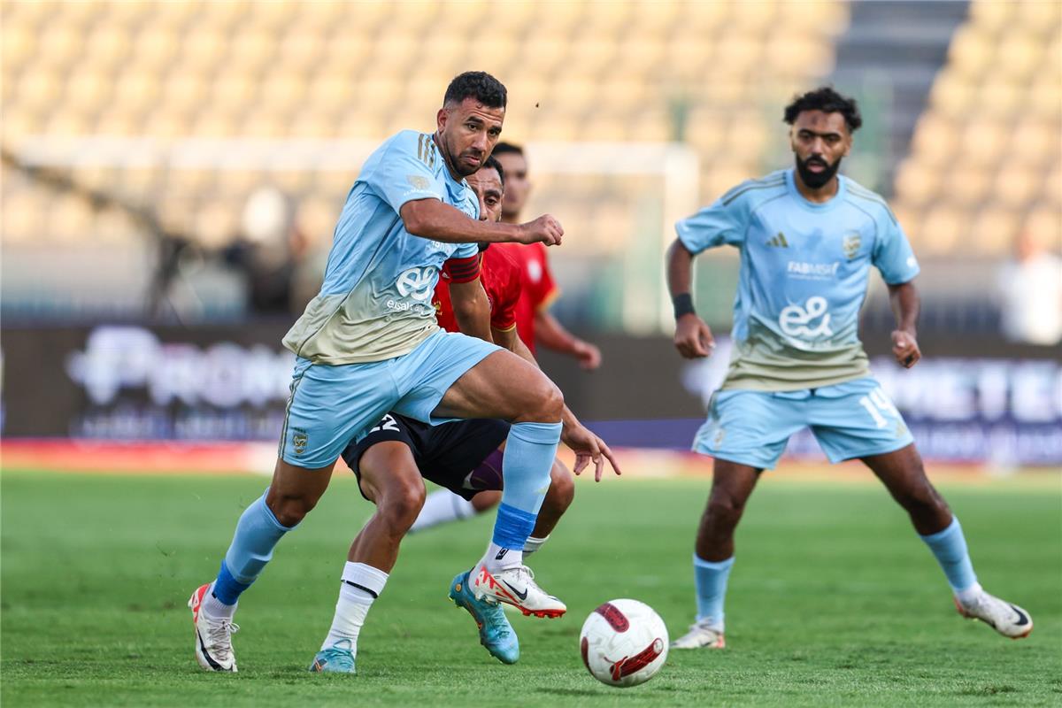 رجل مباراة الأهلي وحرس الحدود في الدوري المصري