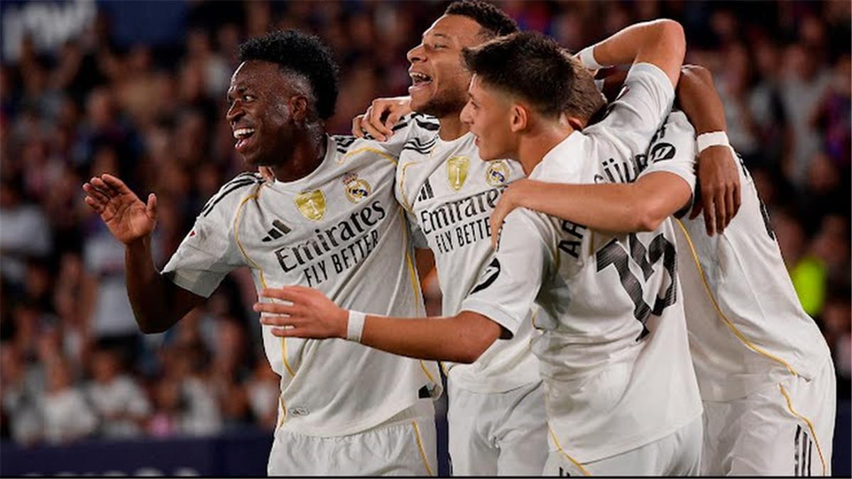 فيديو | ريال مدريد يستعرض عضلاته برباعية في مرمى ليفانتي بالدوري الإسباني