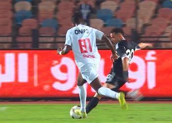 فيديو صاروخية في الوقت القاتل محمد عماد يسجل هدف الجونة الأول أمام الزمالك