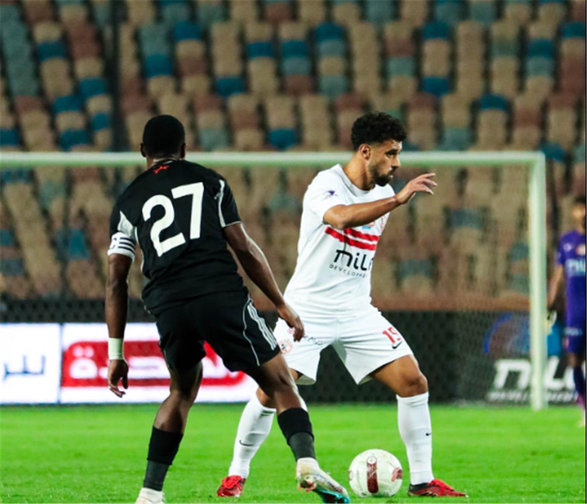 رجل مباراة الزمالك والجونة في الدوري المصري