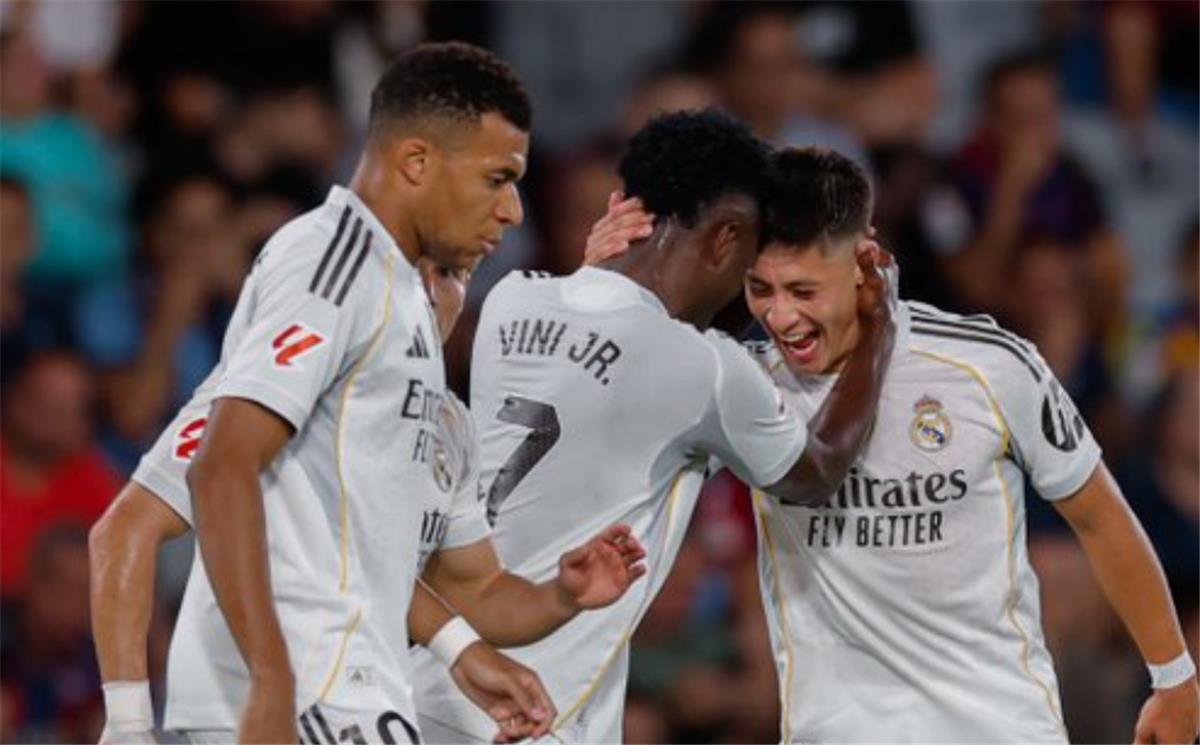 إيتا يونج يسجل هدف ليفانتي الأول أمام ريال مدريد.. ومبابي يرد بثنائية خلال دقيقتين 