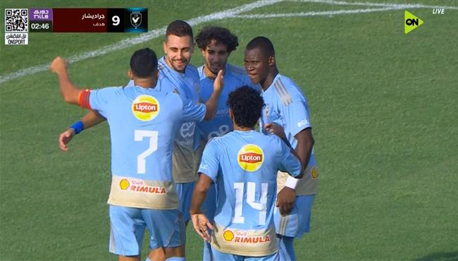 هدف جراديشار الرائع في مرمي حرس الحدود بالدوري المصري