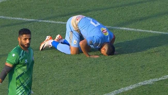 هدف تريزيجيه في مرمي حرس الحدود بالدوري المصري