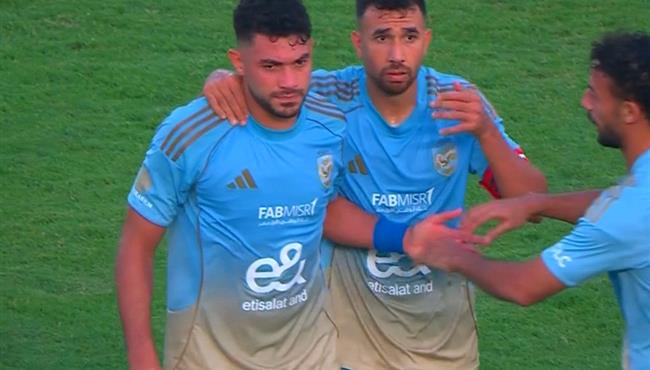 هدف الاهلي الثالث في مرمي حرس الحدود بالدوري المصري