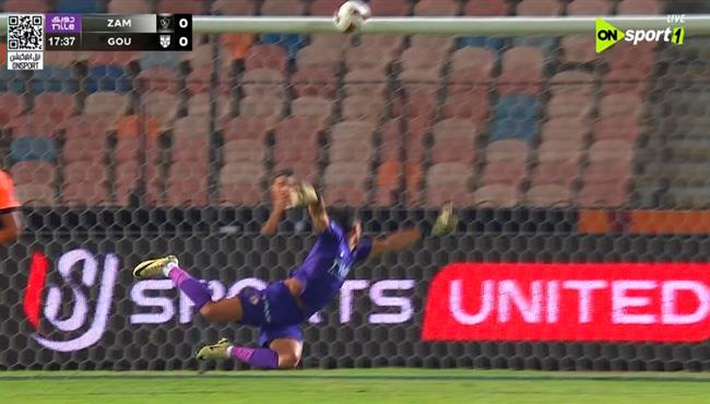 العارضة تحرم الجونة من تسجيل هدف امام الزمالك في الدوري المصري