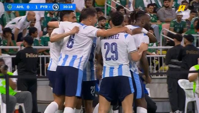 هدف بيراميدز الاول في مرمي الاهلي السعودي بكأس انتركونتيننتال