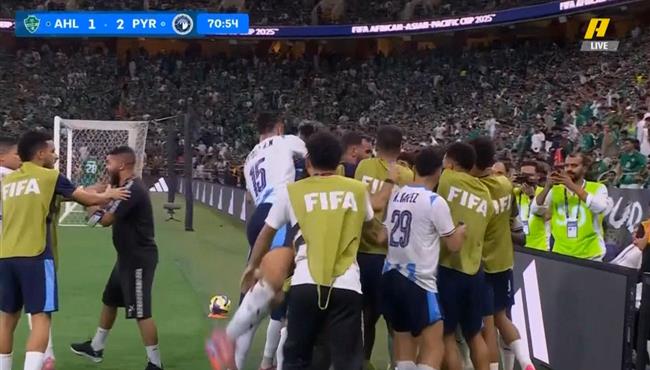 هدف بيراميدز الثاني في مرمي الاهلي السعودي بكأس انتركونتيننتال