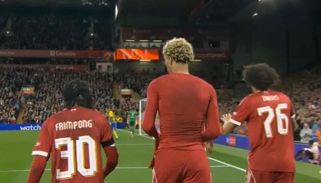 اهداف مباراة ليفربول وساوثهامبتون في كأس رابطة الدوري الإنجليزي