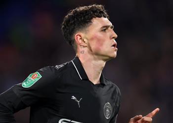 فيديو تسديدة صاروخية فودين يسجل هدف مانشستر سيتي الأول أمام هدرسفيلد