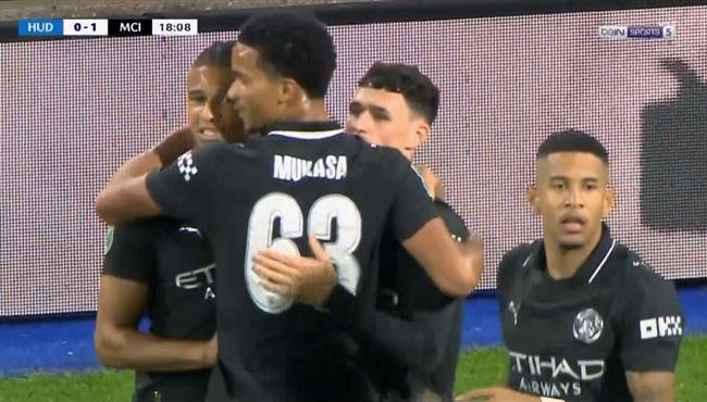 اهداف مباراة مانشستر سيتي وهدرسفيلد في كأس الرابطة الإنجليزية