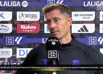 ليفاندوفسكي بعد الفوز على ريال أوفييدو على أوروبا أن تكون مستعدة لنا