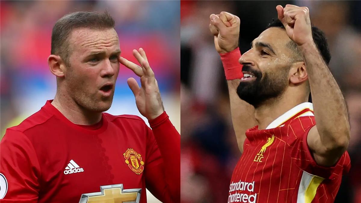 واين روني يدفع محمد صلاح إلى التألق في مباراة ليفربول وكريستال بالاس