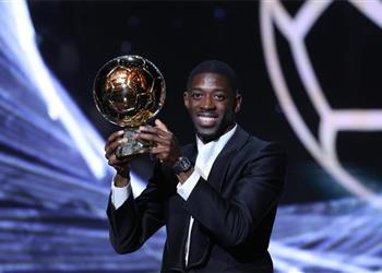 عثمان ديمبلي لست أفضل لاعب في العالم وهذا ما فعله ميسي عند تتويجي بالكرة الذهبية