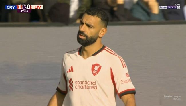 ملخص لمسات محمد صلاح امام كريستال بالاس في الدوري الانجليزي