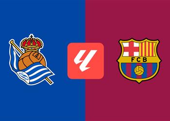 موعد والقناة الناقلة لمباراة برشلونة وريال سوسيداد اليوم في الدوري الإسباني والمعلق