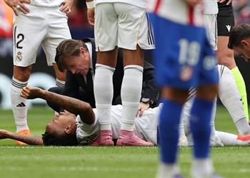 تقارير توضح طبيعة إصابة ميليتاو في مباراة ريال مدريد وأتلتيكو مدريد