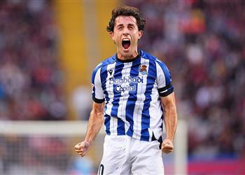 فيديو أودريوزولا يسجل هدف ريال سوسيداد الأول أمام برشلونة