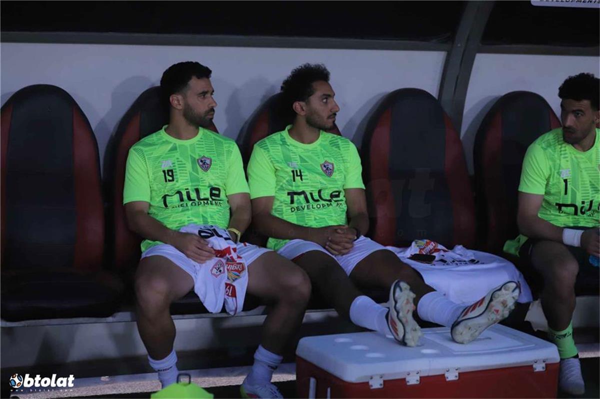 بدلاء الزمالك أمام الأهلي في الدوري المصري.. عدي الدباغ يجاور ناصر منسي