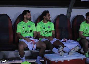بدلاء الزمالك أمام الأهلي في الدوري المصري عدي الدباغ يجاور ناصر منسي