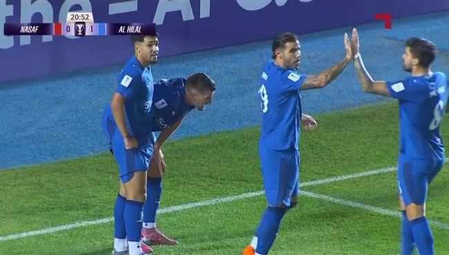 اهداف مباراة الهلال وناساف في دوري ابطال اسيا