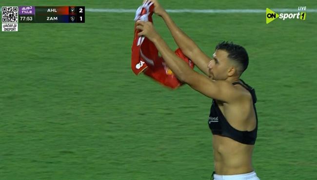 هدف تريزيجيه في مرمي الزمالك بالدوري المصري