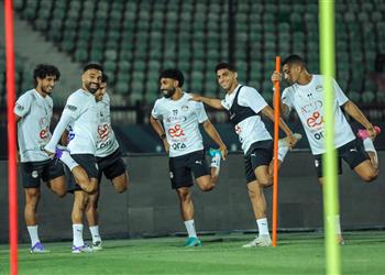 مران منتخب مصر محمد صلاح يشارك وفقرة تسديد استعداد ا لمواجهة إثيوبيا
