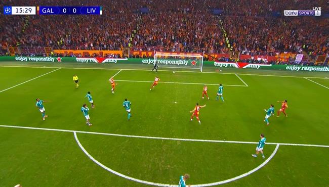 اهداف مباراة ليفربول وجالطة سراي في دوري ابطال اوروبا
